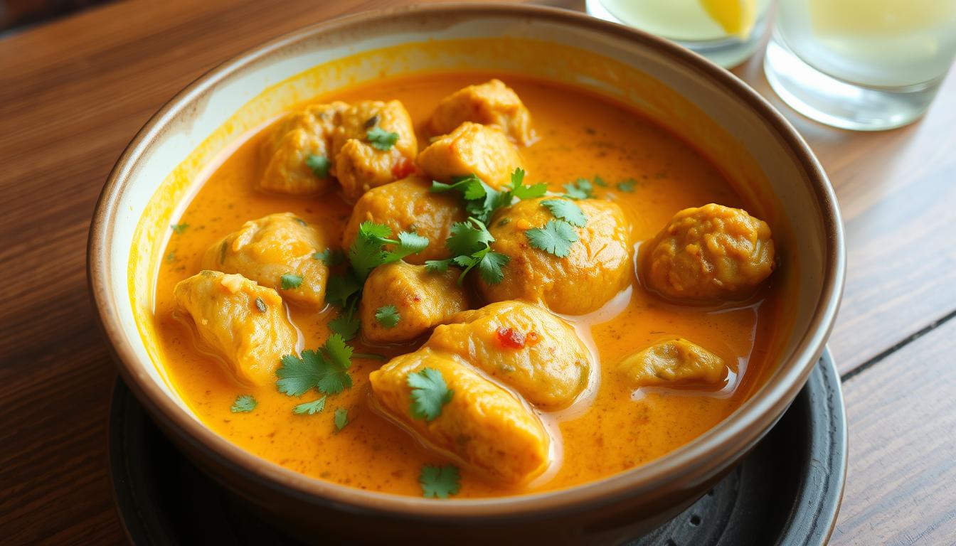 Asiatisches Hähnchen curry