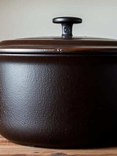 Dutch Oven Einbrennen
