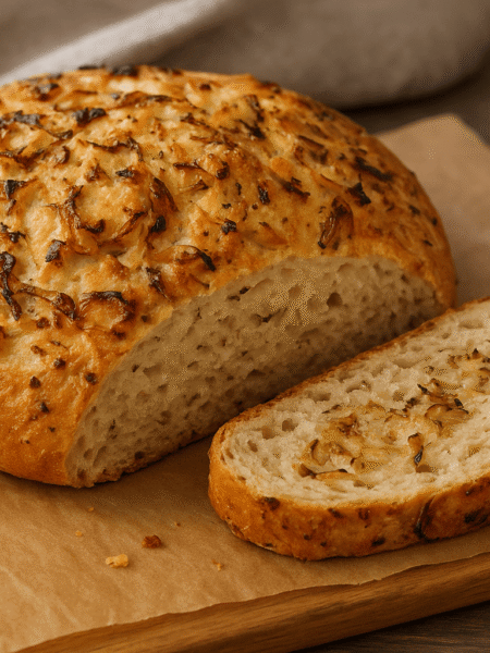 Mein leckeres Zwiebelbrot - so einfach selbst gebacken!