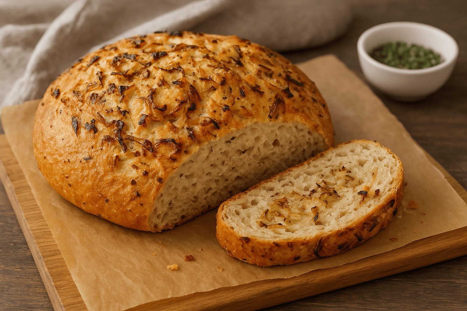 Mein leckeres Zwiebelbrot - so einfach selbst gebacken!