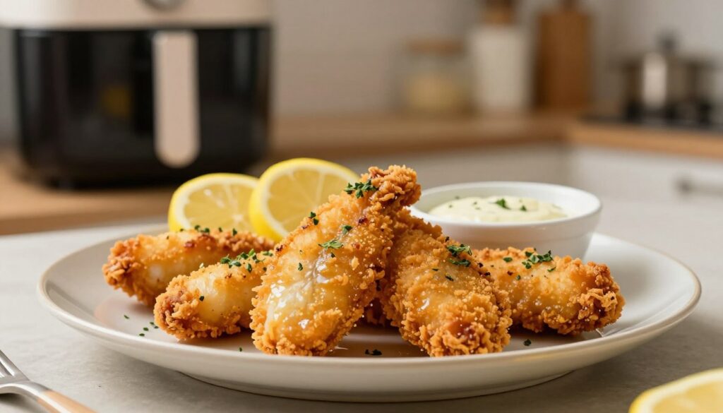 knusprige Forelle-Happen knusprige Forelle-Happen